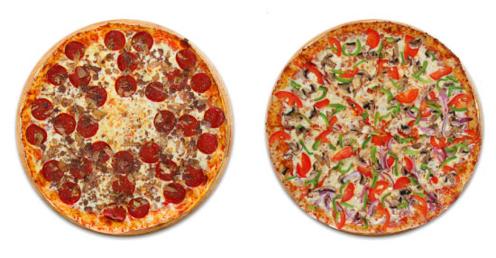 pizzas